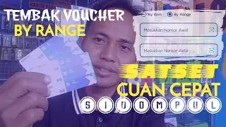 ⚡Terbaru!!! TEMBAK VOUCHER XL/AXIS SATSET BY RANGE #sidompul #sidompul #paketdata