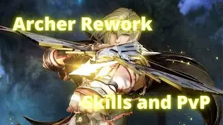 Archer Rework Skills and PvP - Black Desert Mobile Kr