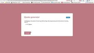 Random quotes generator