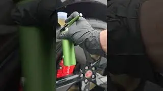 Detailing Hack to Apply Tyre Dressing #detailing #shorts