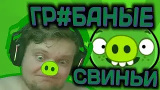 Вангоу играет в свинок | Bad piggies