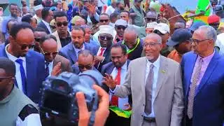 Soo dhawayntii madaxweyne muse biihi Abdi  MBC markale