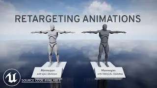 Retarget Animations (from different skeletons) with Retarget Manager in Unreal Engine 4