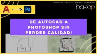 Exportar de AUTOCAD a PHOTOSHOP en alta calidad