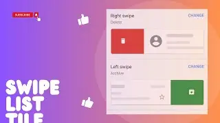Slide Able List tile | Slideable buttons| Slideable delete button | slide able add in Flutterflow