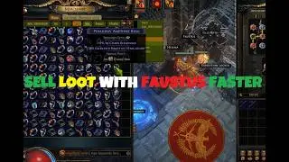 [POE 3.28] Inventory management guide, how to list dozens of items with Faustus quickly.