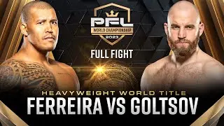 Renan Ferreira vs Denis Goltsov (Heavyweight Title Bout) | 2023 PFL Championship