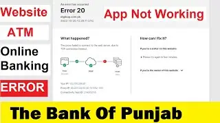 BOP App , BOP Website and BOP ATM Not Working - October 2023