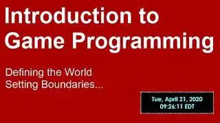 Unity3D - Unity Platformer Basics - Simple World Boundaries and the Camera
