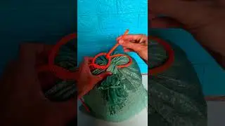 Very useful KNOT ! How to tie a Bag Strap quickly 