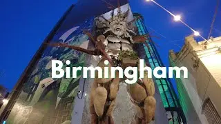 Quiet Evening walk | Bullring Birmingham | Digbeth Coach Station | China Town | Town and City Walks