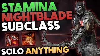 Best ESO Stamina Nightblade Subclass Solo Build – Update 46
