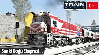 Train Simulator Türkiye DLC - TCDD Treni ile Karlı Yollardan Pozantı'ya Gidiyoruz!