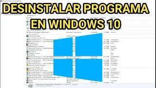 Como DESINSTALAR un programa en Windows 10 ✔️