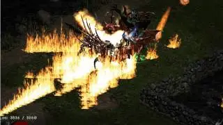 Diablo 2 Lord of Destruction ( ohil - ktm ) -  ( Uber  тест пала - первый заход )