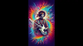 JIMI HENDRIX; SU VIDA EN FOTOS CREADAS CON IA. ¯⁠\⁠_⁠(⁠ツ⁠)⁠_⁠/⁠¯