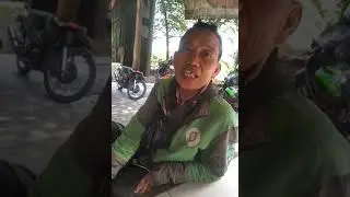 Dengerin nasehat mbah min driver ojol