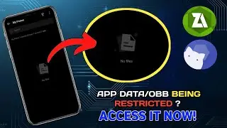 Access (Android 11,12,13,14) App Data/Obb Restricted Problem [No File] - Using "Zarchiver"