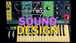 Dystopian/Ominous Sound Design Using The Moog Grandmother Analog Synthesizer