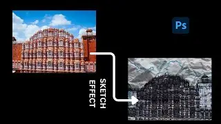 Sketch in Photoshop | Fine Edges Filter | Photoshop Tutorials | Photoshop Hacks