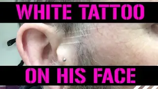 ⚓ White lines TATTOOED on the face ⚓ (real time)
