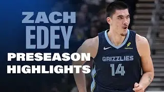 Zach Edey Preseason Highlights | Memphis Grizzlies