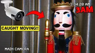 NUTCRACKER MANNEQUIN CAUGHT MOVING ON CAMERA AT 3AM! | DO NOT ORDER EVIL NUTCRACKER OFF THE DARK WEB