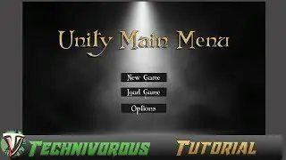 Unity How to make a Main Menu 2019