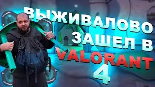 Выживалово зашел в Valorant 4 #выживалово
