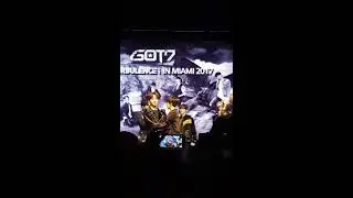 Got7 Live Performance - Boom x3 fancam (Miami)