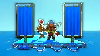 I Sailed on the Ocean to Rescue an NPC! (Raft Mechanic Ep.2)