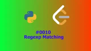ASMR Leetcode #10 : Regular Expression Matching Python solution