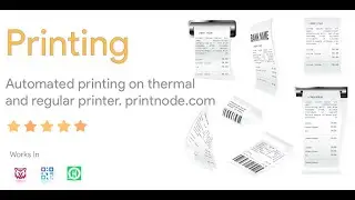 Thermal printer for Food Tiger, QR Menu and WhatsApp food