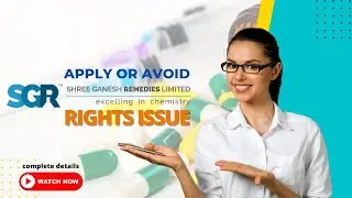 Shree Ganesh remedies Ltd share latest news | rights issue record date update complete details