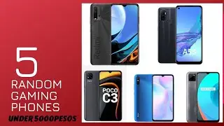 Random 5 | Budget Gaming Phones in Philippines under 5000 pesos