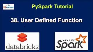38. user defined function in pyspark | UDF(user defined function) in PySpark | Azure Databricks