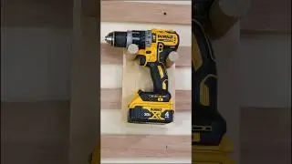 Simplest French Cleat Drill Rack Idea #diy #storagehacks #asmr #woodworking