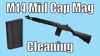 Airsoft M14 Mid Cap Magazine Clean and Disassemble