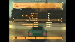 Need For Speed Most Wanted:How To Change MPH in KM/H