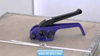 Tenditore manuale per reggetta tessuta CTG 25 - www.fer-plast.com