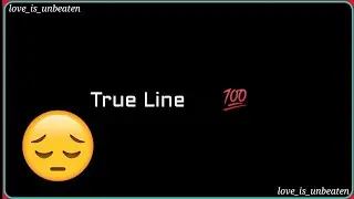 True line status | true line status video | true line status very sad heart touching