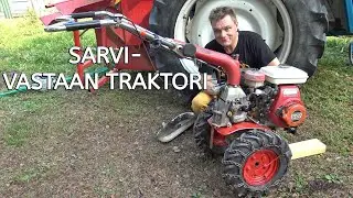 Sarvitraktori | Kunnostus ja vetokoe | HONDA F400