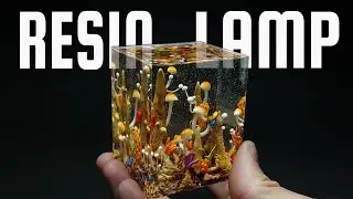 Magical Underwater Resin Lamp| EPOXY RESIN ART