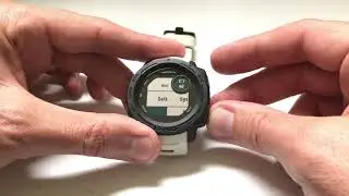 Garmin Instinct - Home Screen Shortcut (using Hot Key)