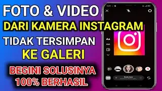 cara mengatasi foto instagram tidak muncul di galeri - cara foto ig masuk ke galeri , 100% berhasil