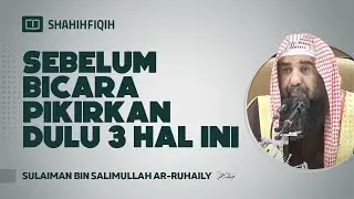 Sebelum Bicara 