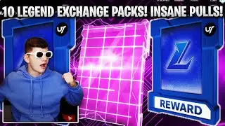 INSANE PULLS! 10 LEGEND EXCHANGE SETS! THE BIGGEST HIT OR MISS PACK IN MADDEN 21! | MADDEN 21