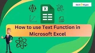 How to use Text Function in Microsoft Excel