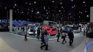 Выставка автомобилей во Франкфурте Видео 360