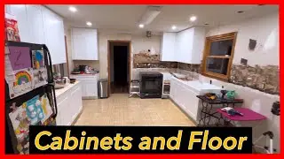 Kitchen Renovation. Cabinets and Flooring.